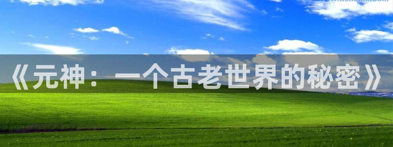 杜邦娱乐注册地址：《元神：一个古老世界的秘密》